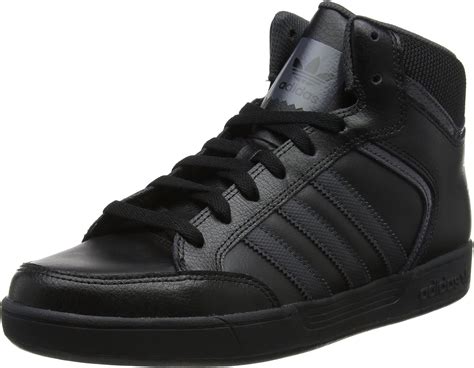 adidas high post sneaker herren schwarz weiß|Men's Adidas High Top Sneakers .